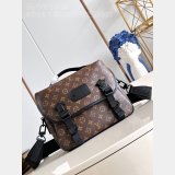 LV Copy Trail Messenger Monogram Macassar Canvas Men M46972 Top Quality Bag