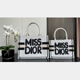 Inspired Miss Dior Inspired Allover Book Tote