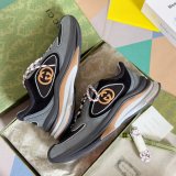 7 Star Designer gucci men RUN TRAINER shoes