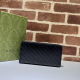 Designer Gucci 760312 Blondie Zip-Around Wallet 1:1 Mirror