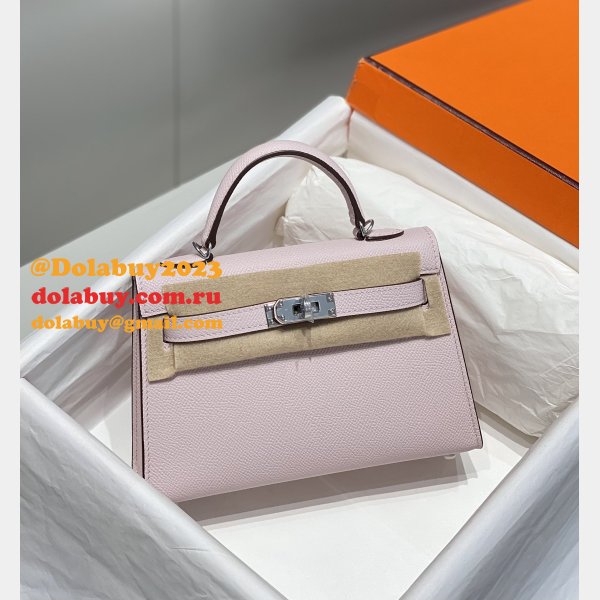 Hermes Outlet Epsom Kelly 19/25/28CM 1:1 Designer Bag