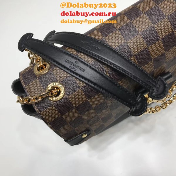 Louis Vuitton Designer Vavin PM Damier Ebene N40113 Browns