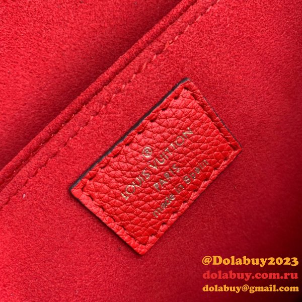 Luxury Louis Vuitton M44548 Vaugirard Monogram Coquelicot Red Bag