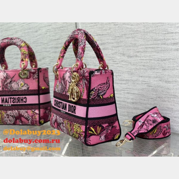 Discount 7 Star Christian Dior Lady Dior 24cm Bags