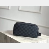 1:1 Mirror Louis Vuitton Washbag Damier Cobalt Canvas N50000