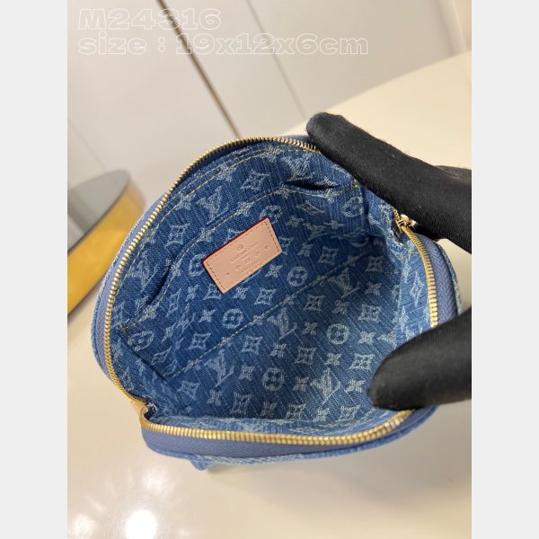 Cheap Pochette Cosmétique M24316 Blue Louis Vuitton Designer Bag