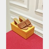 Replica LOUIS VUITTONS Neo Revival Flat Mule Shoes