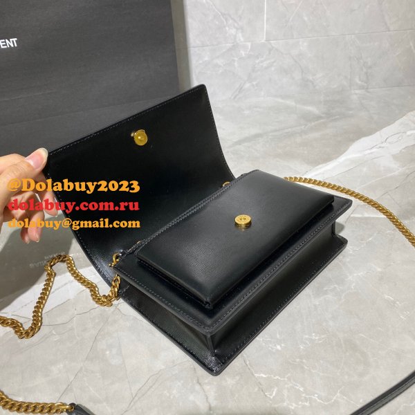 Buy AAA+ YSL Sunset 19cm Bags Online Black