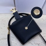 Duplicate Celine 10K943 Bucket Triomphe Smooth Designer Bag