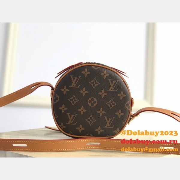 Louis Vuitton Boite Chapeau Souple PM Monogram in Brown High Quality M45149 Bag Luxury