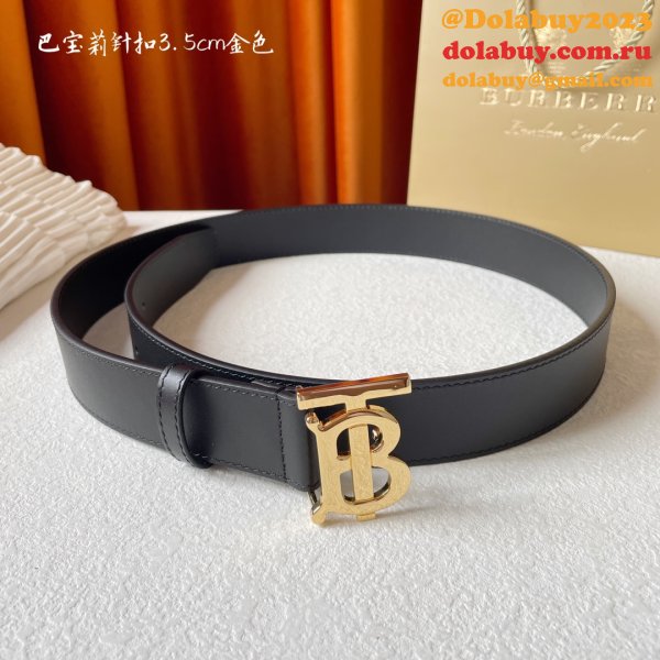 Fashion Best Burberry Belt 35MM For Sale