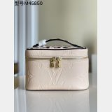 Louis Vuittons Replica Nice Monogram Empreinte Leather M45850 Beige