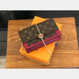 Louis Vuitton AAA+ Flore Chain Wallet Monogram M67405 Brown