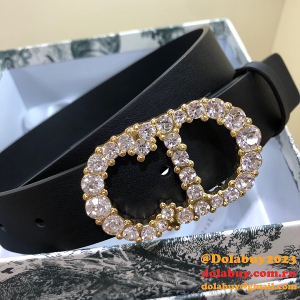 Perfect Christian Dior AAA Belts 30mm Best