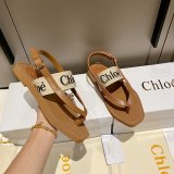 Designer Slippers Dupe AAAAA Knockoff Chloe Flip Flops