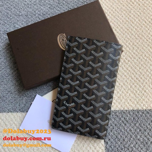 High Quality Goyard Multi-Color Ticket Top Wallet Best