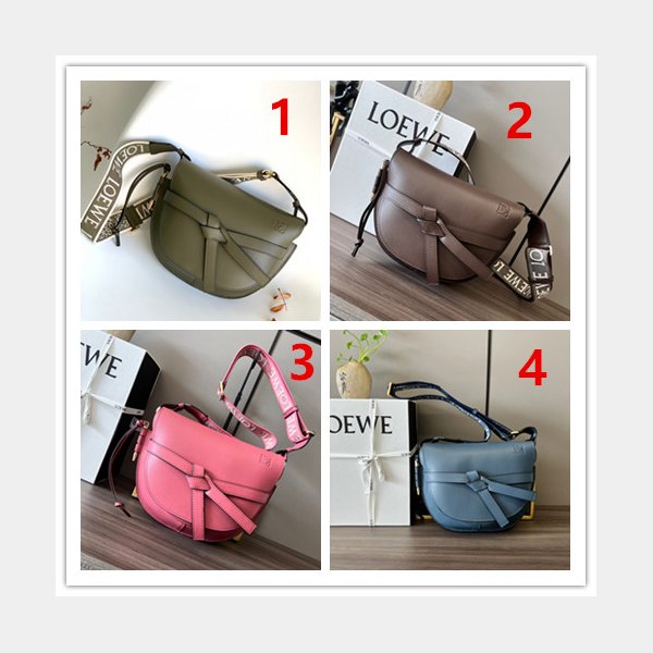 High Quality bag 1:1 Wholesale Mirror LOEWE GATE HADNBAG 25MM