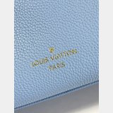 Highest Product Quality Louis Vuitton On My Side PM High End Leathers M57728 Blue Bag 7 Star