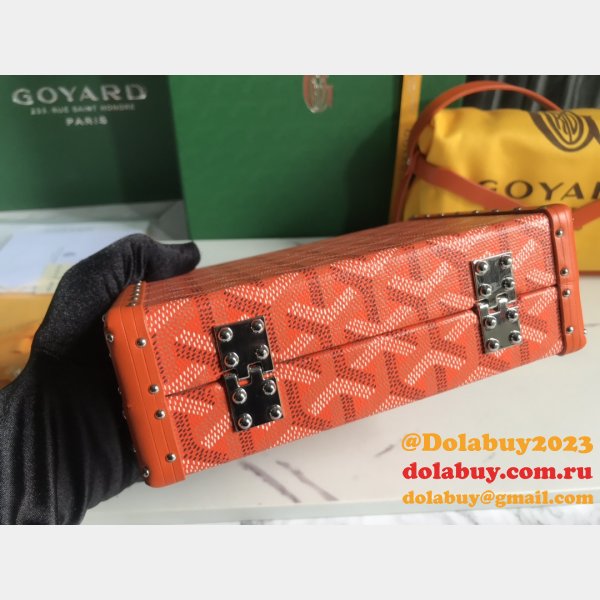 Best Quality 020177 Minaudière Goyardine Perfect Goyard bags