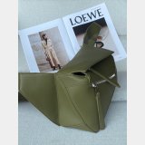 1:1 Mirror Loewe Small Classic Calfskin Puzzle Belt Bag