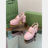 Lady Horsebit GG Gucci Duplicates Slingback Pumps Shoes