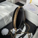 Duplicate Shop Luxury AP4066 Black/White Shoulder Bags