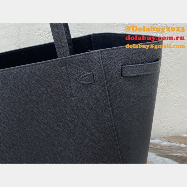 Cheap High Quality Inspired Celine Black Cabas Phantom For Sale