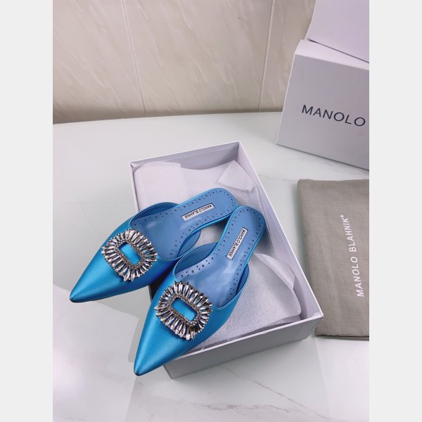 Bests Manolo Blahnik Luxury Satin Pumps