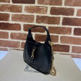 Copy Gucci Copy Jackie 1961 lizard 675799 Black bag