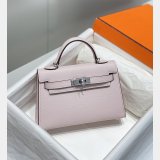 Hermes Outlet Epsom Kelly 19/25/28CM 1:1 Designer Bag