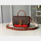 Luxury Louis Vuitton M44548 Vaugirard Monogram Coquelicot Red Bag