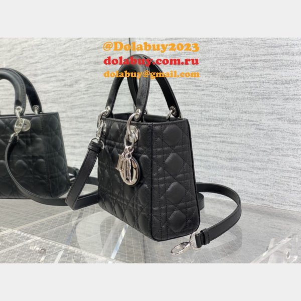 7 Star DIOR lady 17/20/24CM calf togo leather bag