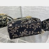 Perfect 1:1 Christian Dior 7 Stars Lady Best 24CM Black Bag