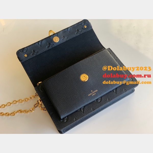 Louis Vuitton M67839 Vavin Chain Wallet Monogram Empreinte Leather Duplicate