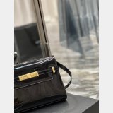 Designer YSL Cheap 675626 Manhattan Shoulder Shiny Crocodile Bag