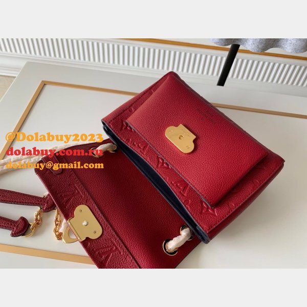 Louis Vuitton Wholesale Vavin BB M44553 Red Monogram Empreinte Leather