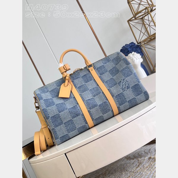 Designer Keepall Bandoulière 50 Louis Vuitton N40739 Luxury Bag