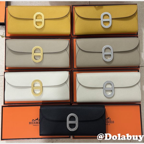 Fake Hermes  D Ancre to go clutch Epsom bag