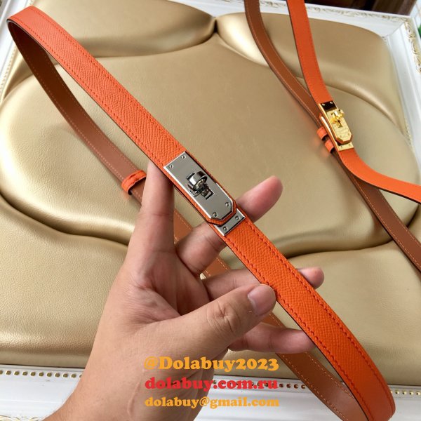 Inspired hottest selling hermes kelly thin belt 17mm