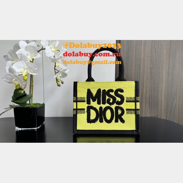 7 Star UK Miss Dior Allover book tote Fashion bag