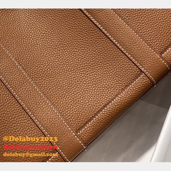 Hermes Garden Party Brown Designer Luxury Handbags