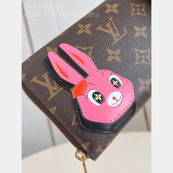 Zippy Wallet Inspired M83689 Louis Vuitton Top Quality Monogram Canvas