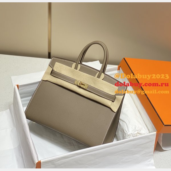 Cheap hermes birkin 25/30CM Top Quality EPSOM bag