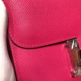 Hermes Constance Bag 23cm Epsom Leather Rose Top Quality