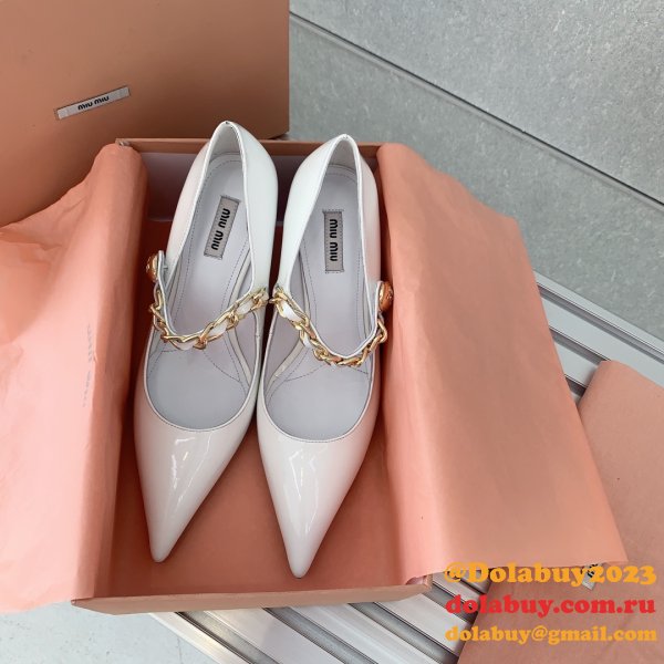 Our shop offer you cheap AAA+ Miu Miu Shoes