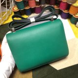 Hermes Constance Bag 23cm Epsom Leather Green Top Quality