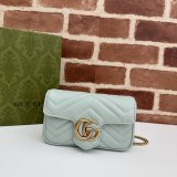 Faux Gucci Matelassé Shoulder GG Marmont Wholesale Top Bag