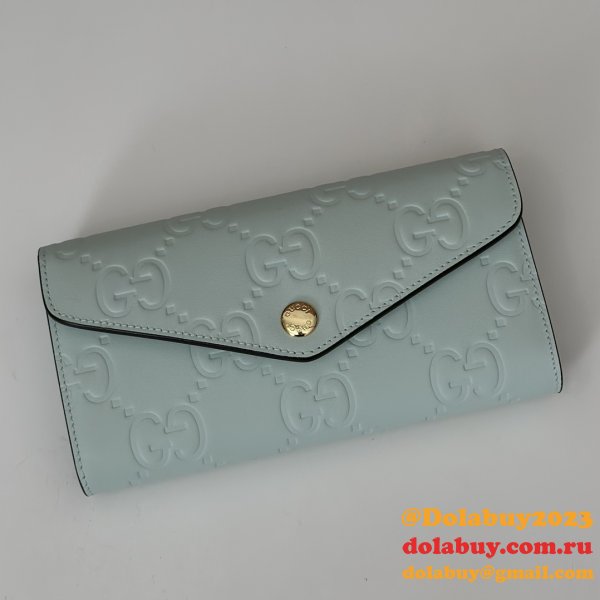 Perfect Best Gucci Copy 1:1 Mirror 772791 GG Continental Wallet