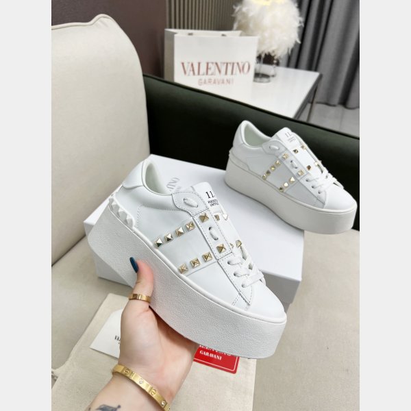 Valentino AAA+ Garavani Rockstud Untitled Platform Shoes