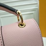 Louis Vuitton Clapton Backpack Damier Ebene N42262 Brown/Pink Copy